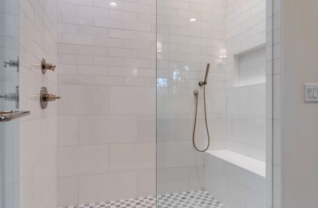 Primary Bathroom Shower by Christina Morris Design Primary Bathroom Shower