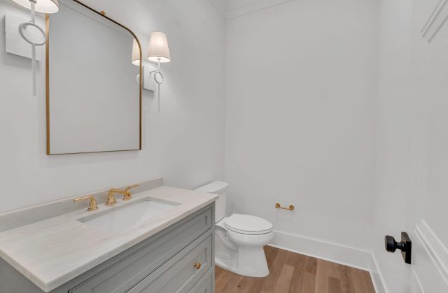 4108 Outer Drive Powder Bath by Christina Morris Design 4108 Outer Drive. Nashville, TN. Interior Design done by Christina Morris Design.