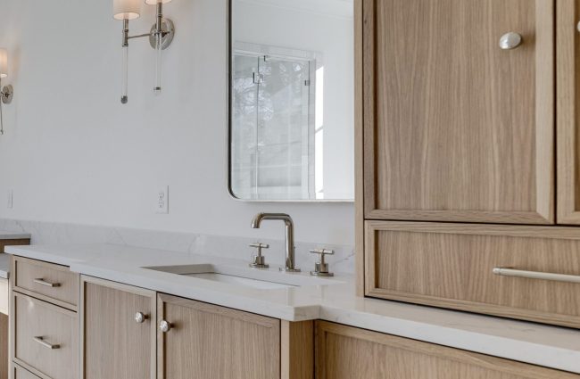 4038 Overbrook Drive Nashville, TN | Interiors by Christina Morris Design, Home Built by McKenzie Construction, Plumbing and Lighting from Ferguson Home, Tile from GIO Tile Distributors, Countertops from MC Granite, Cabinets by Thomas Lain Cabinetry 4038 Overbrook Drive Primary Bath by Christina Morris Design